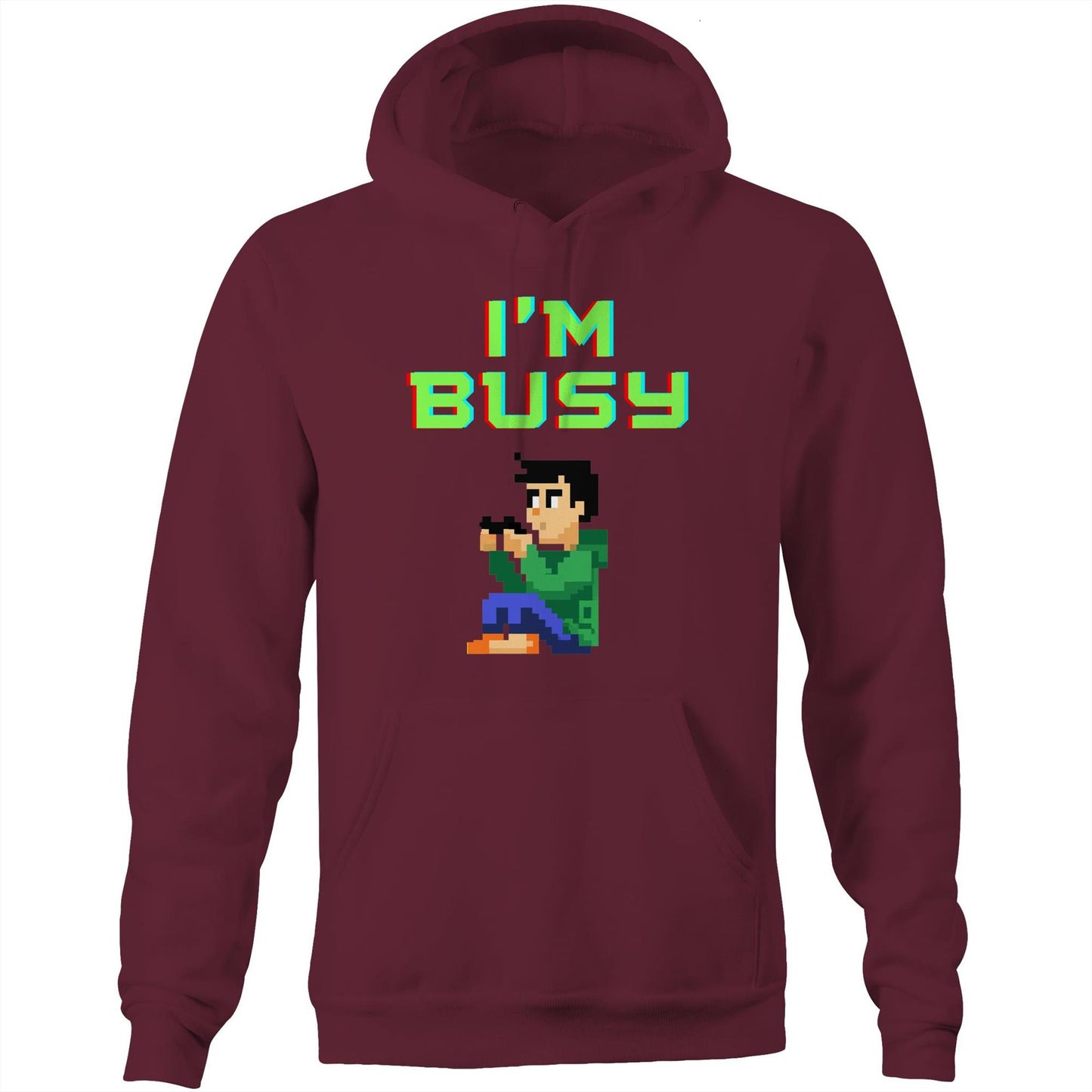 Busy - Pocket Hoodie Sweatshirt
