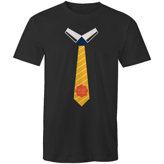 Dad's Best Tie - Mens T-Shirt
